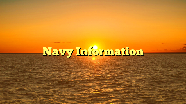 Navy Information