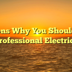 Reasons Why You Should Hire A Professional Electrician